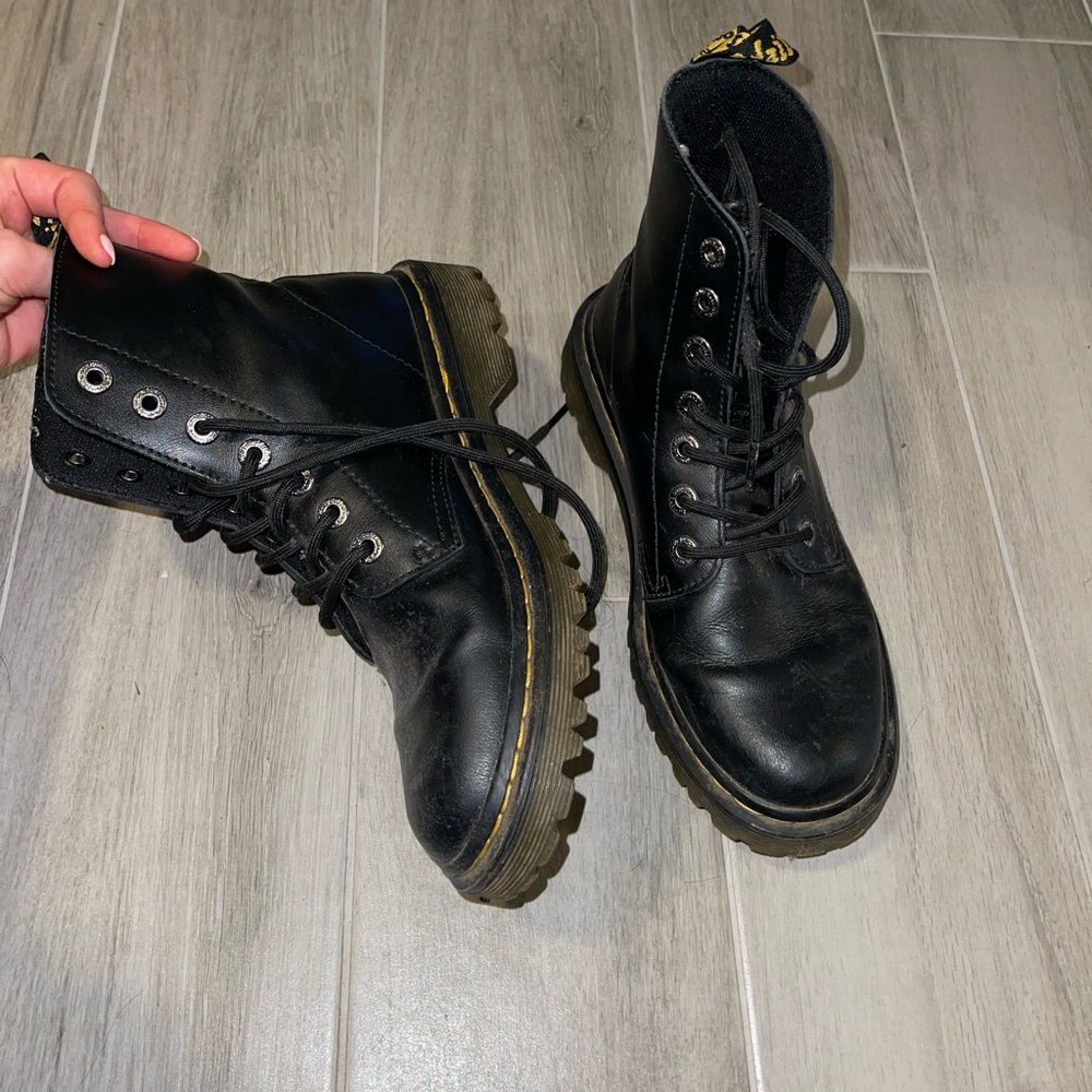 Black Doc Marten Boots